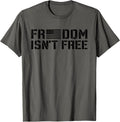 Freedom Isnt Free Patriotic American Rights Usa Flag