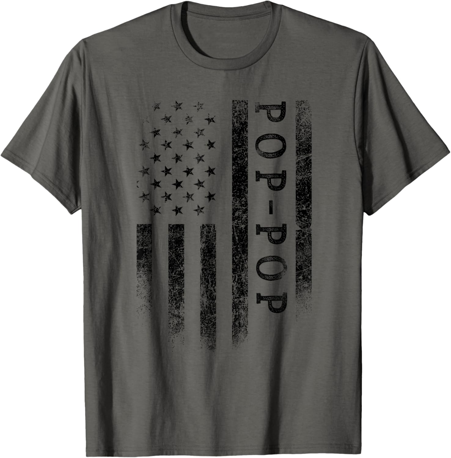 Pop Pop Patriotic American Usa Flag Fathers Day Poppop