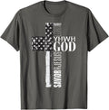 Yahweh Yhwh God Jesus Christ Lord Savior American Flag Cross