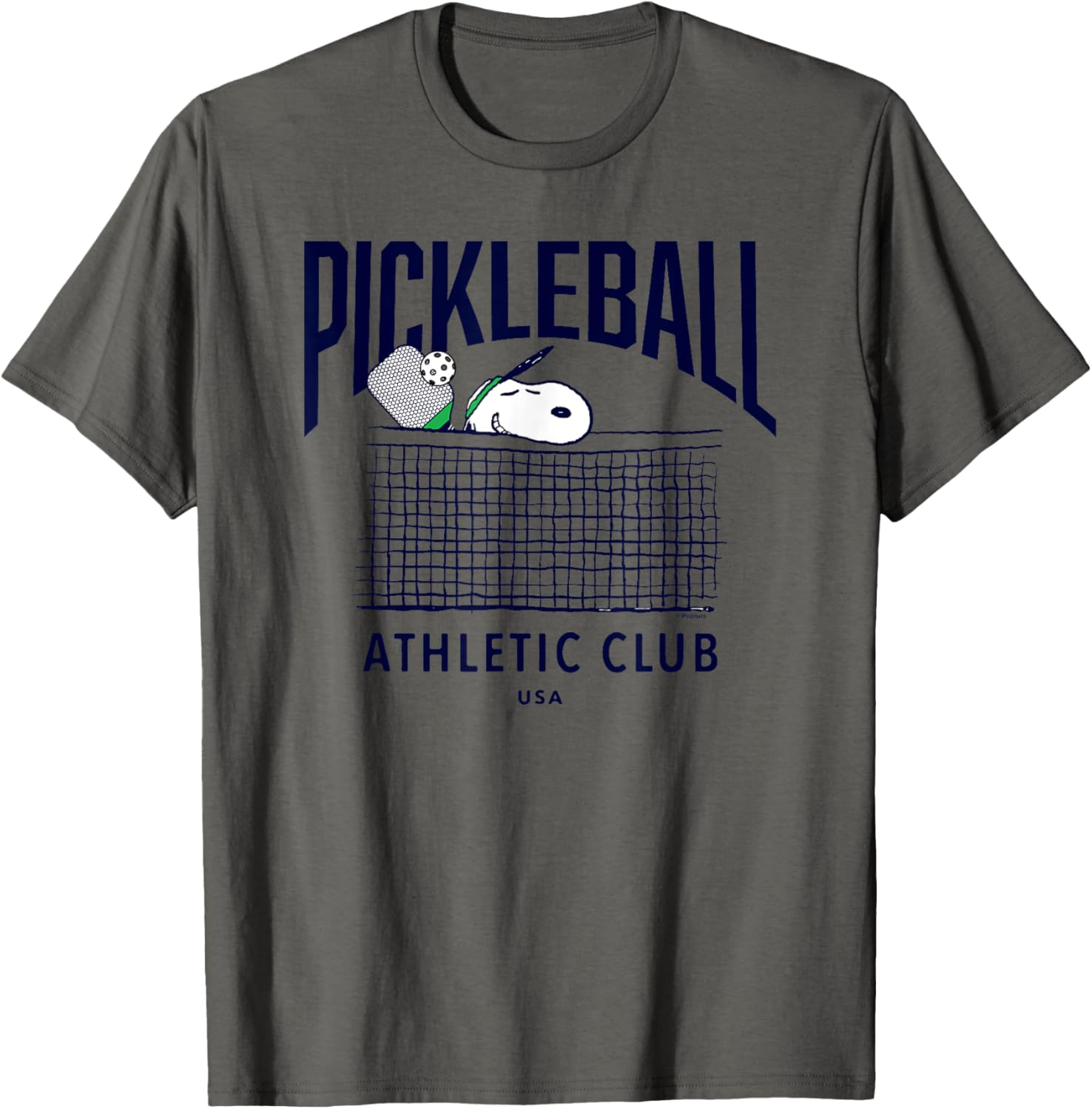 Peanuts Snoopy Pickleball Athletic Club Usa