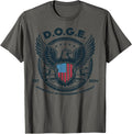 Doge Merchandise American Flag Doge Department Of Government Efficiency Unisex