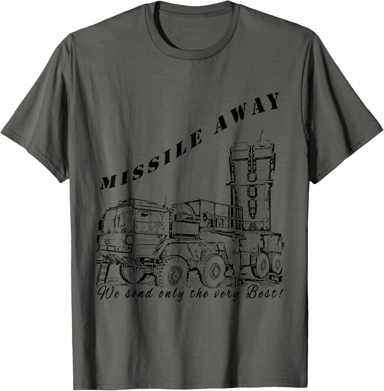 Missile Away We Send Only The Very Best Mim 104 Patriot Hawk