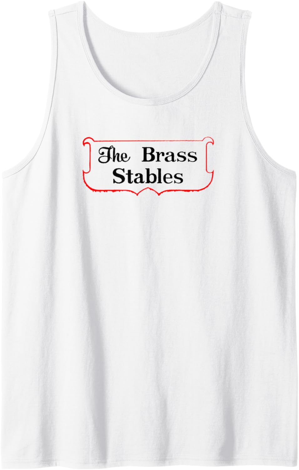 Brass Stables Nashville Historic Printers Alley Logo Tank Top