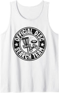 Official Disc Search Team Logo Frisbee Golf Funny Disc Golf Tank Top