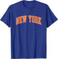 New York Throwback Design Print Classic Shirt 107