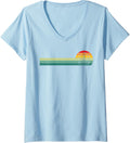 Retro Vintage 3D Printer Machinist 3D Printing V Neck