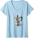 Womens Espresso Maker V-Neck