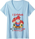 I Crochet But My Favorite Hobby Is Collecting Yarn Gnome V-Neck