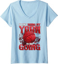 Womens If I Can't Bring My Yarn I'm Not Going Crochet Yarn Lover V-Neck