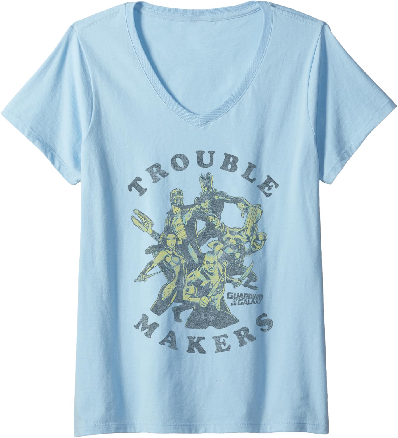 Marvel Guardians Of The Galaxy Trouble Makers V-Neck