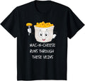 Mac N Cheese Funny Kids Novelty T Shirt