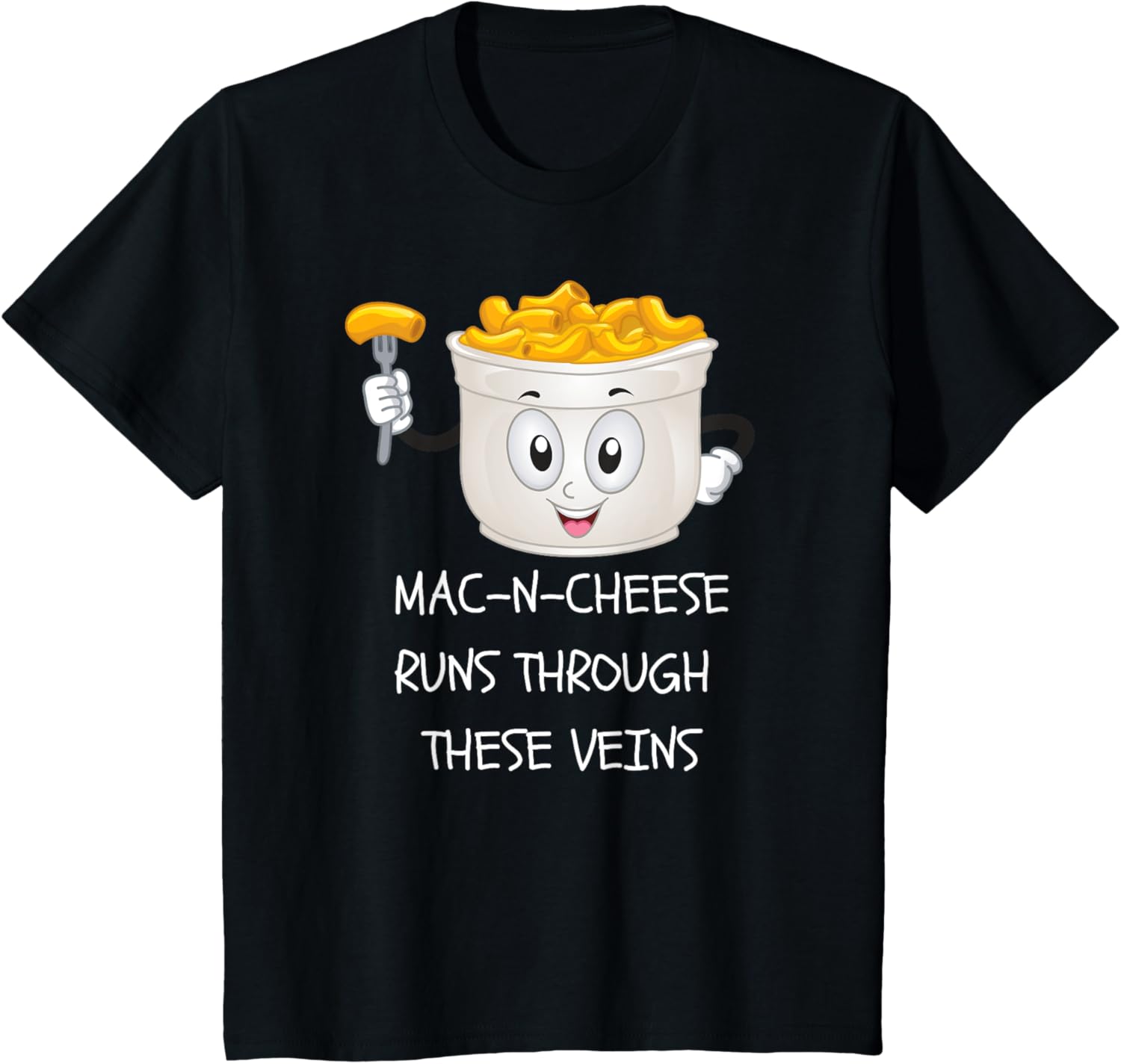 Mac N Cheese Funny Kids Novelty T Shirt