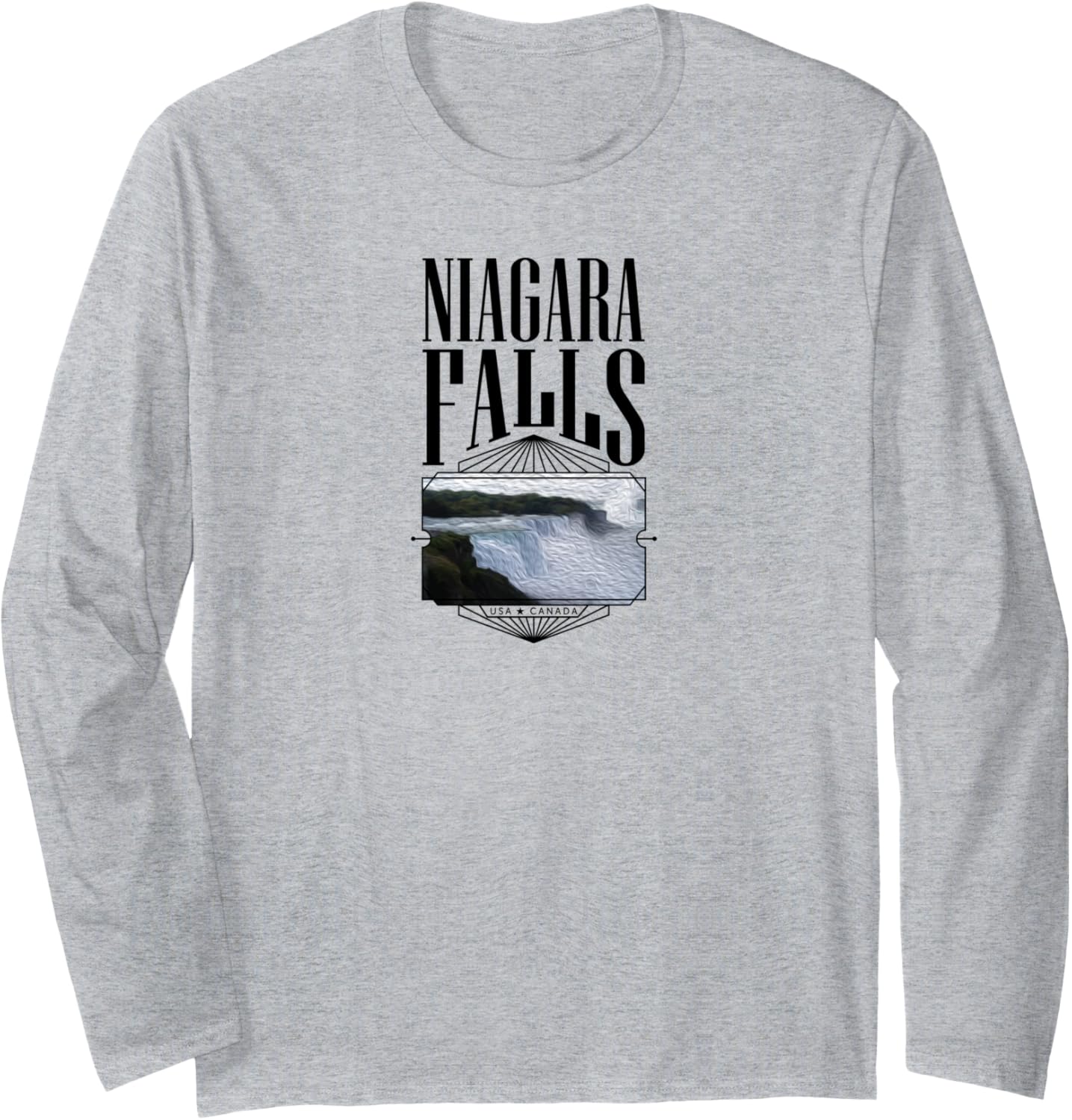 Niagara Falls Usa Canada Long Sleeve