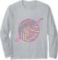 Yarn With Flowers Design For Women - Crochet Yarn Quilting Long Sleeve