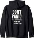 Printer Technician Zip Hoodie