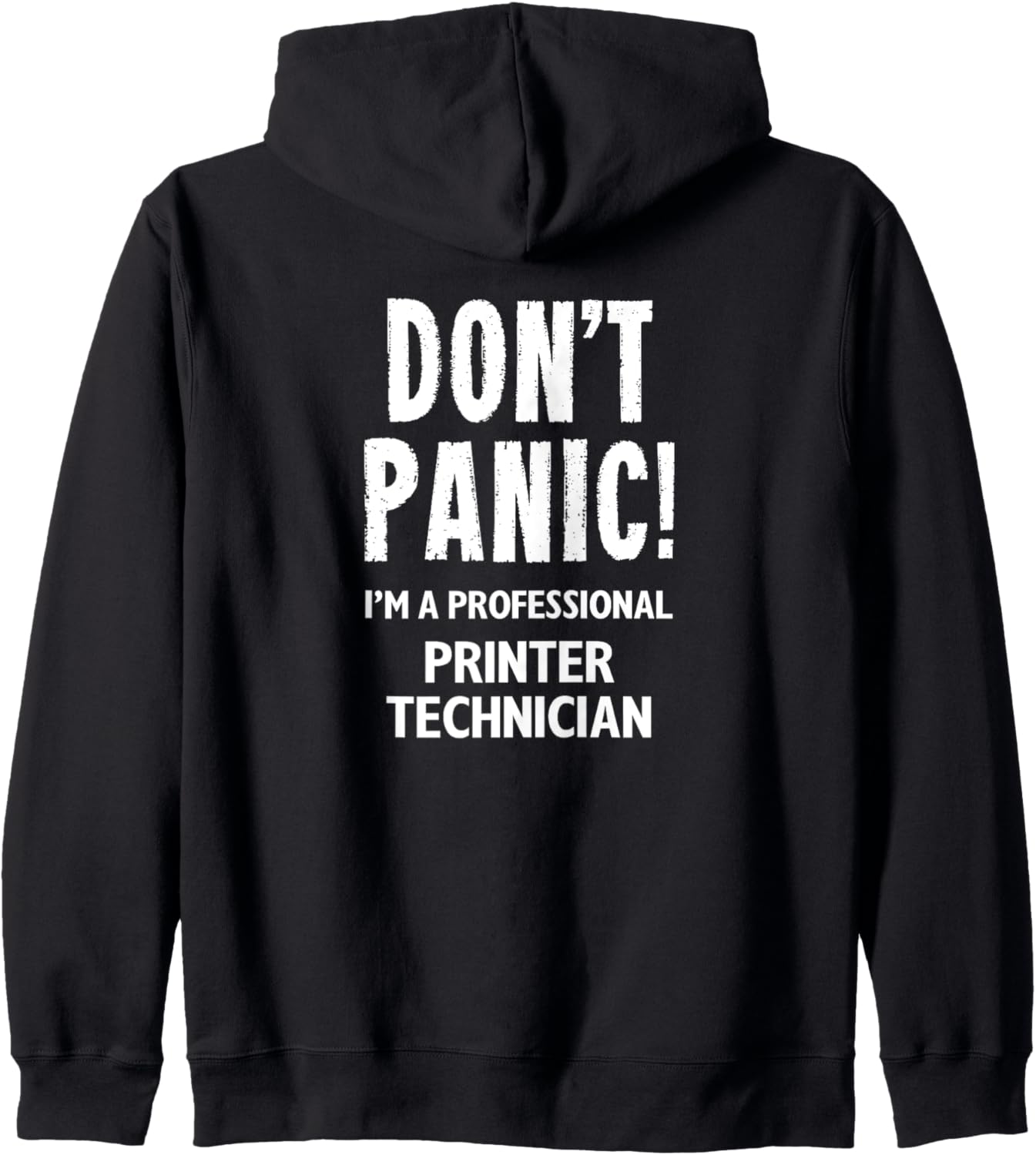 Printer Technician Zip Hoodie