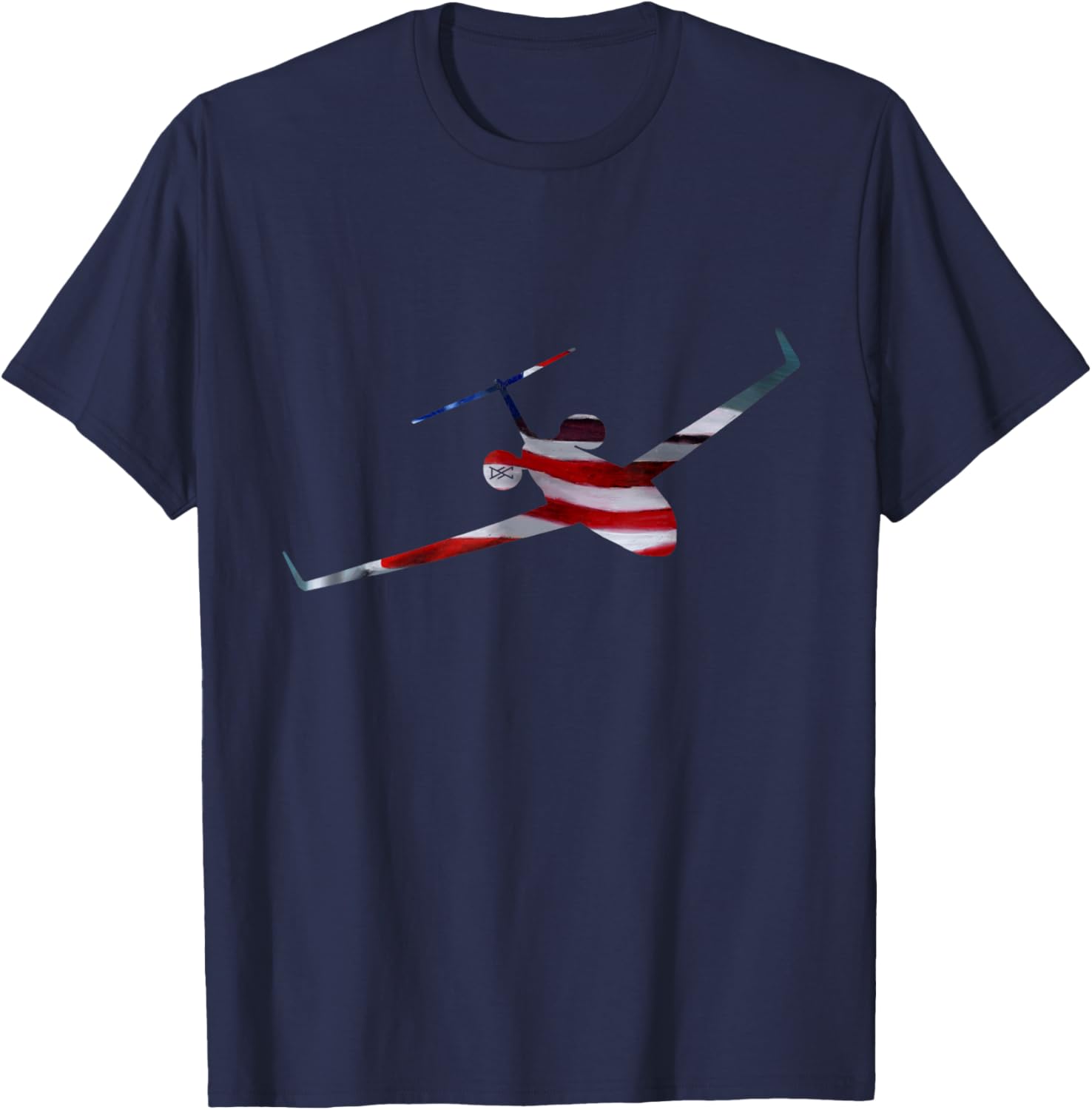 Gulfstream Gv American Flag Silhouette