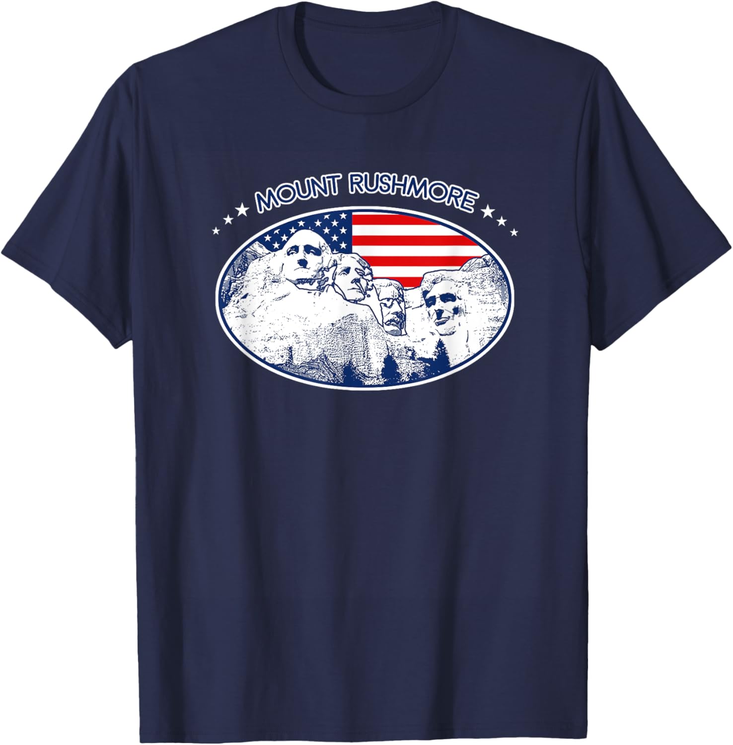 Mount Rushmore Usa America South Dakota Tee