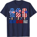 Party In Usa 4Th July Popsicle Shirt Boys Usa Flag American