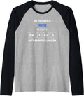 Printer Funny Quote Badass On My Resume Raglan Baseball Tee