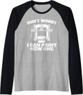 Funny 3D Printing Men Women Printing Machine 3D Printer Raglan Baseball Tee
