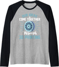 Ideas Come Together 3D Printing Design 3D Printers Raglan Baseball Tee