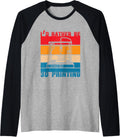 Id Rather Be 3D Printing Nozzle 3D Printer Lover Raglan Baseball Tee