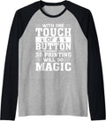 A Magic In One Touch 3D Printing Design 3D Printer Raglan Baseball