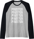 Professional Printer Raglan Baseball Tee