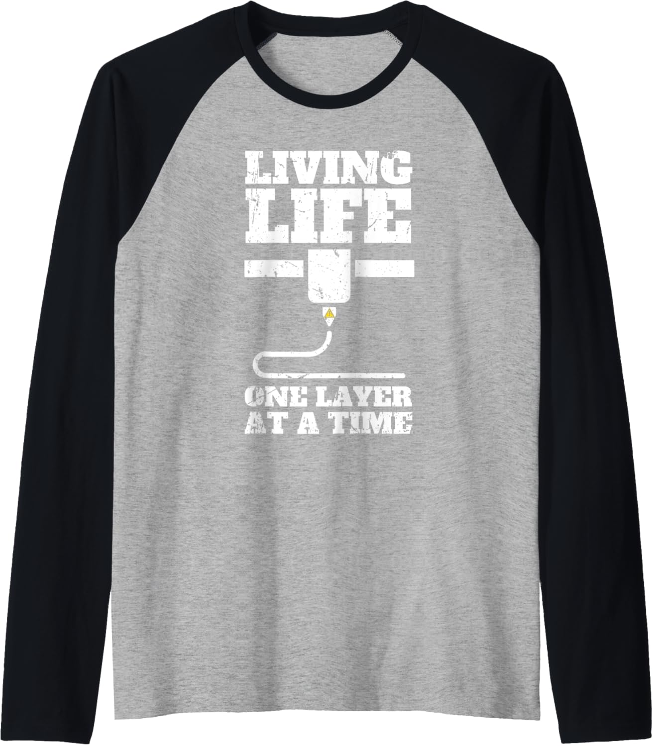 3D Printing Art Men Women 3D Printing Printer Lover Raglan Baseball Tee