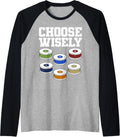 Choose Wisely 3D Printing Filament 3D Printers Raglan Baseball Tee