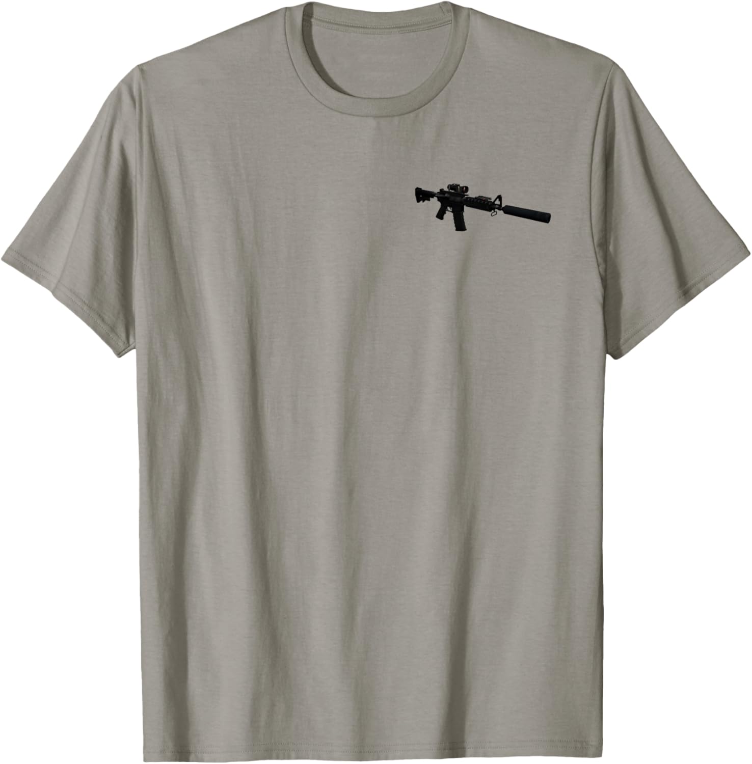 Ar 15 556 223 Suppressor Combat T Shirt