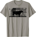 Usa American Flag America Cow Black Angus Rancher
