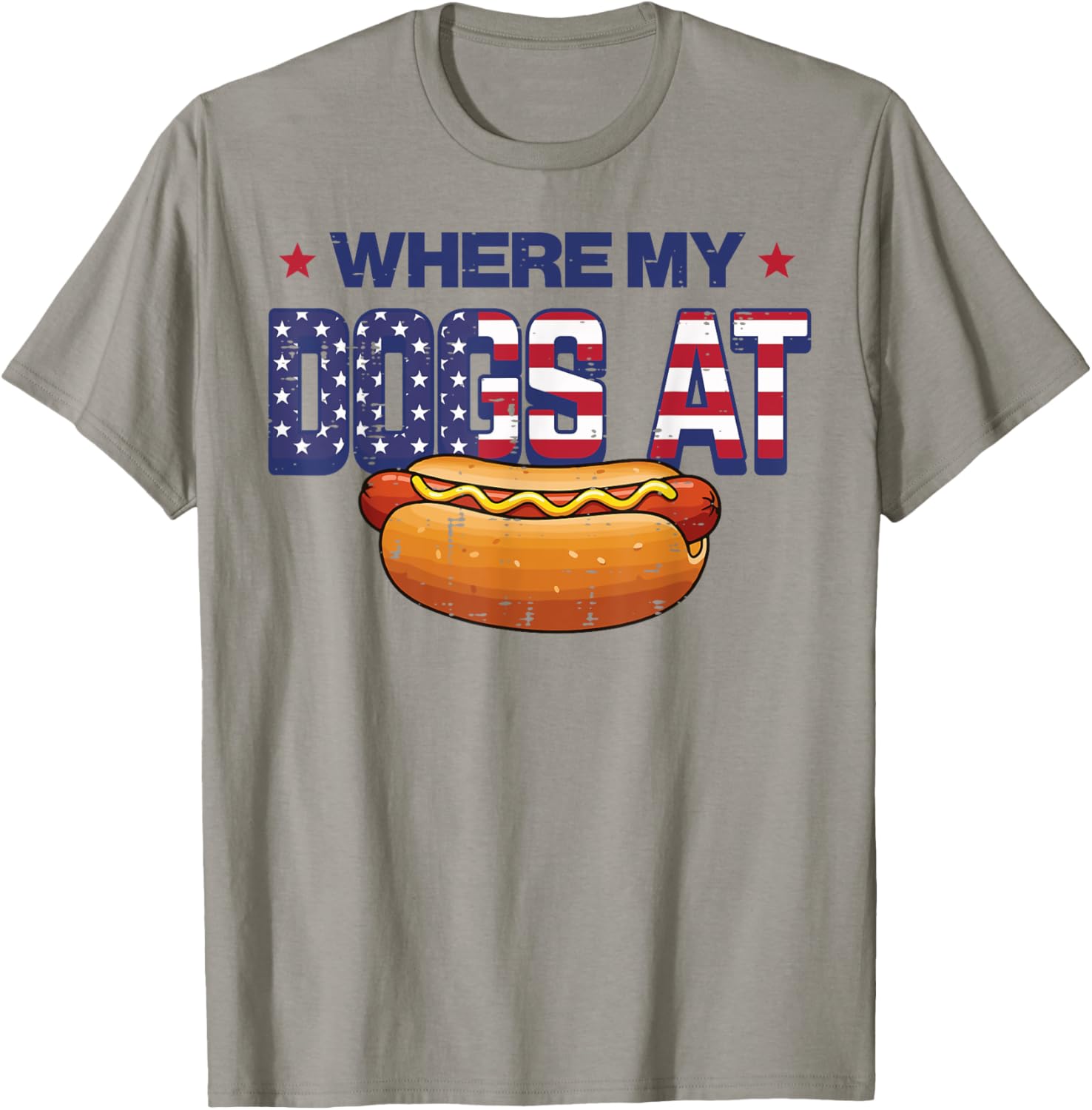 4Th Of July Where My Dogs At Hotdog Patriot Men Women Kids