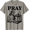 Jesus Christ Printing Figure Praying Kid 3D Printer Pray