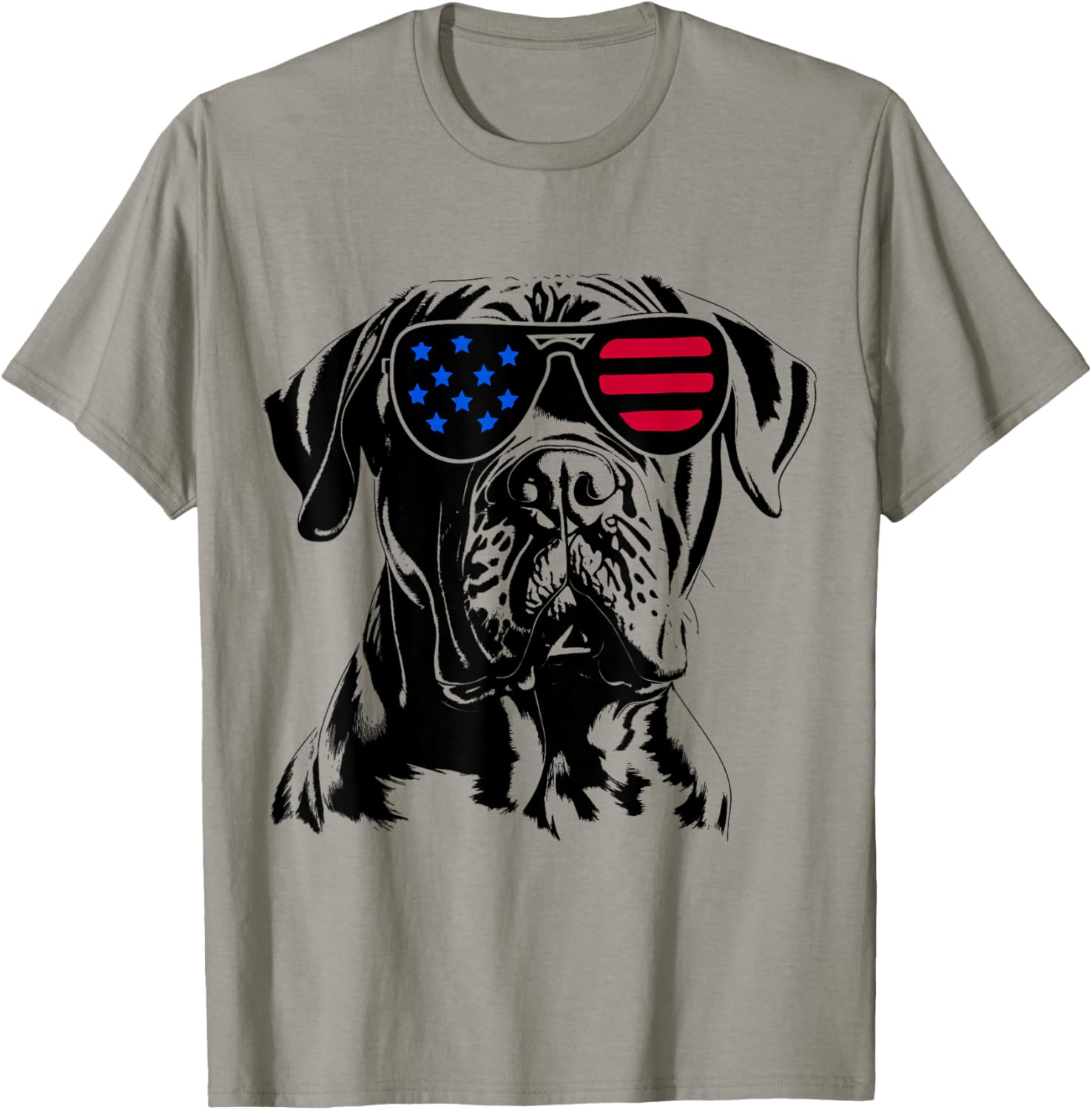 Cane Corso Dog 4Th July America Usa Flag