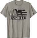 Gsp Dad Usa American Flag German Shorthaired Pointer Dog