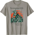 Usa Patriotic Vintage Battle Of Lexington Revolutionary War