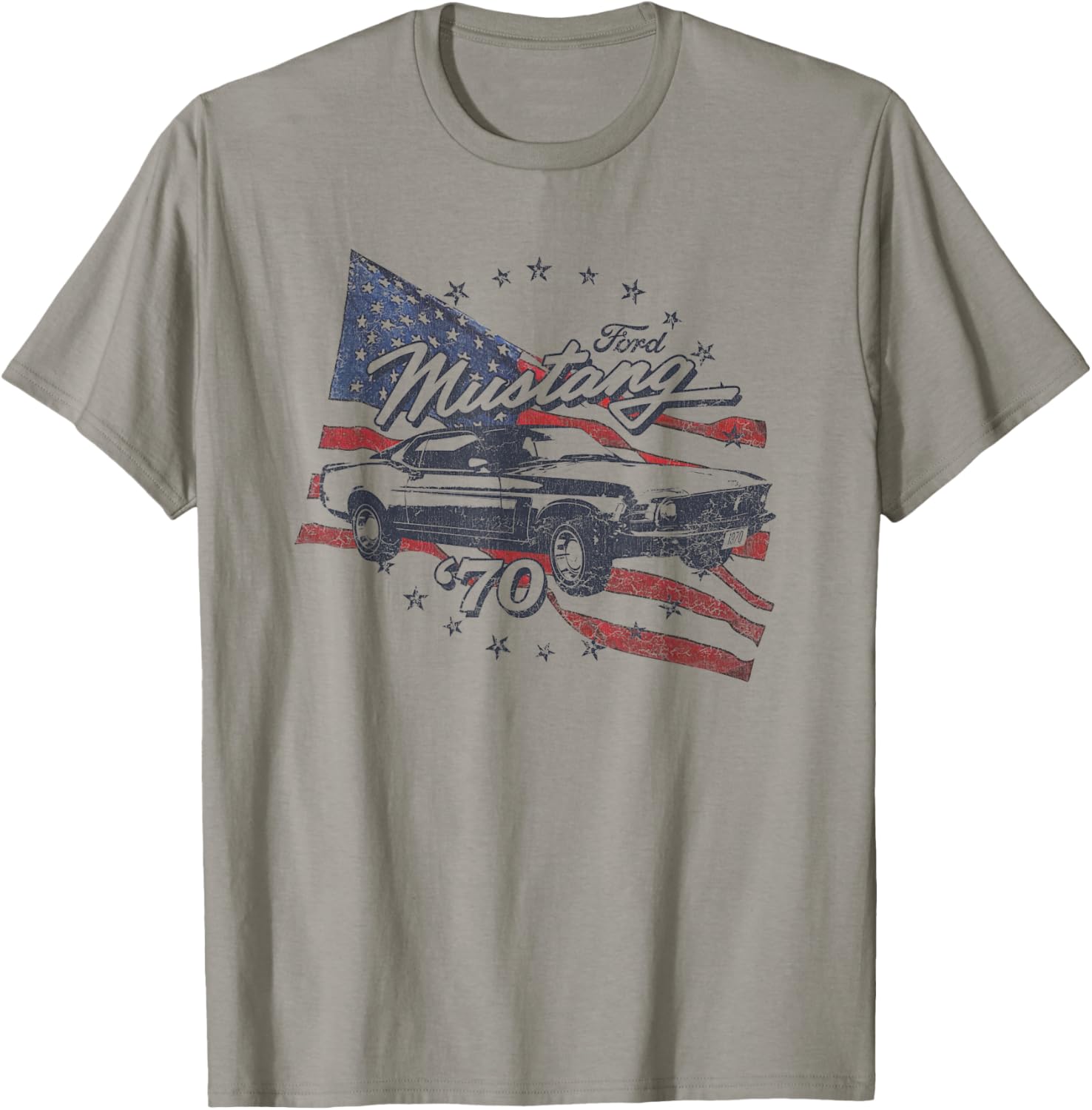 Ford Mustang 70 American Flag