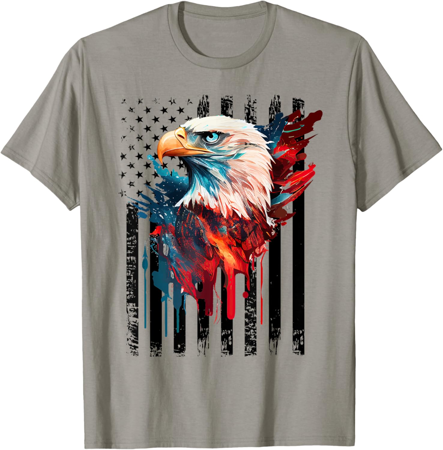 American Flag Eagle Shirt Men Kids Patriots America Eagles