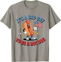 Its A Bad Day To Be A Hot Dog Funny Meme Hotdog Usa Flag
