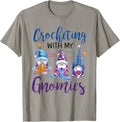 Ph Crocheting With My Gnomies Knitting Yarn Funny Girl