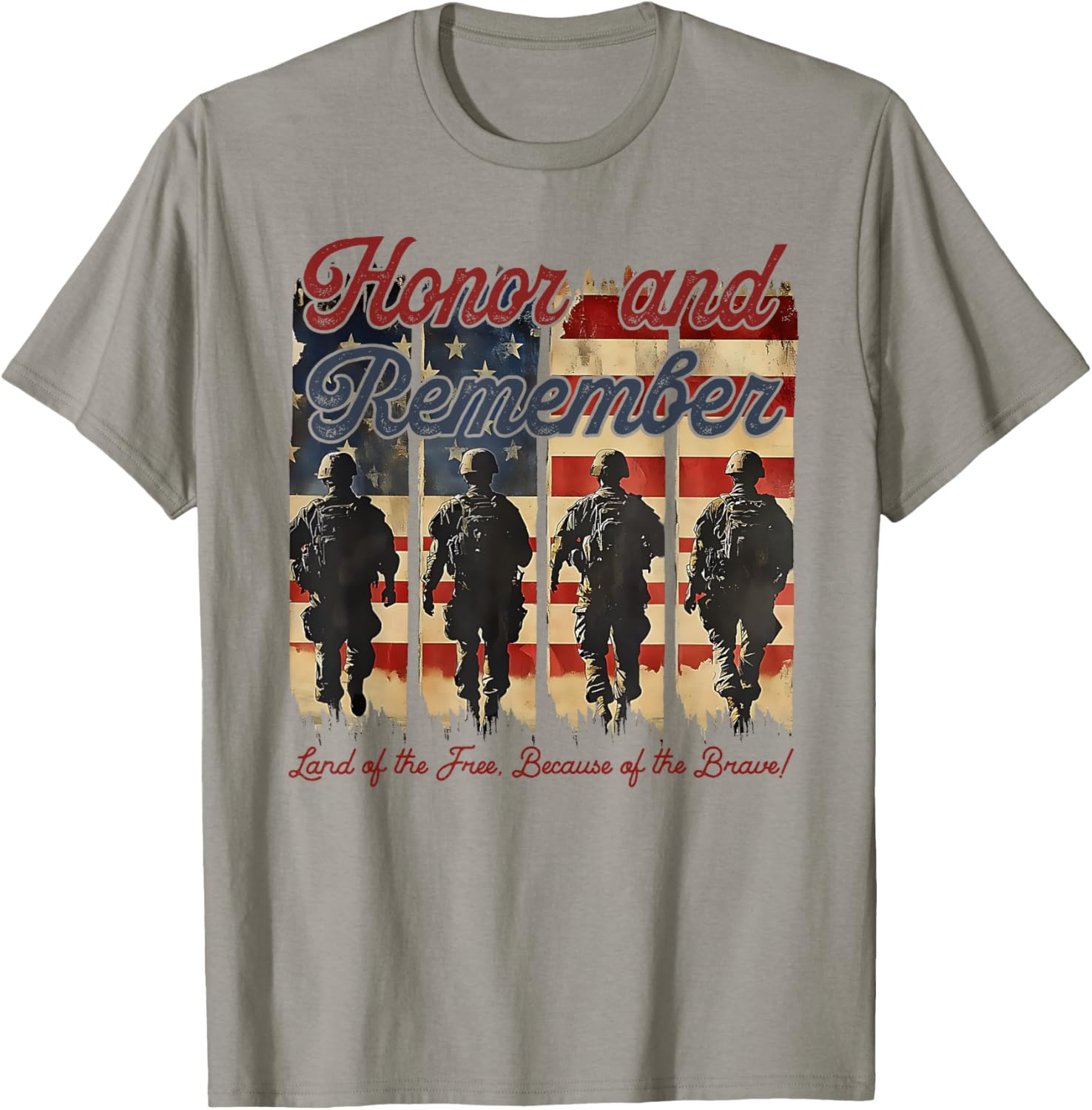 Memorial Day Usa Flag Remember Honor Patriot Men Women Kids
