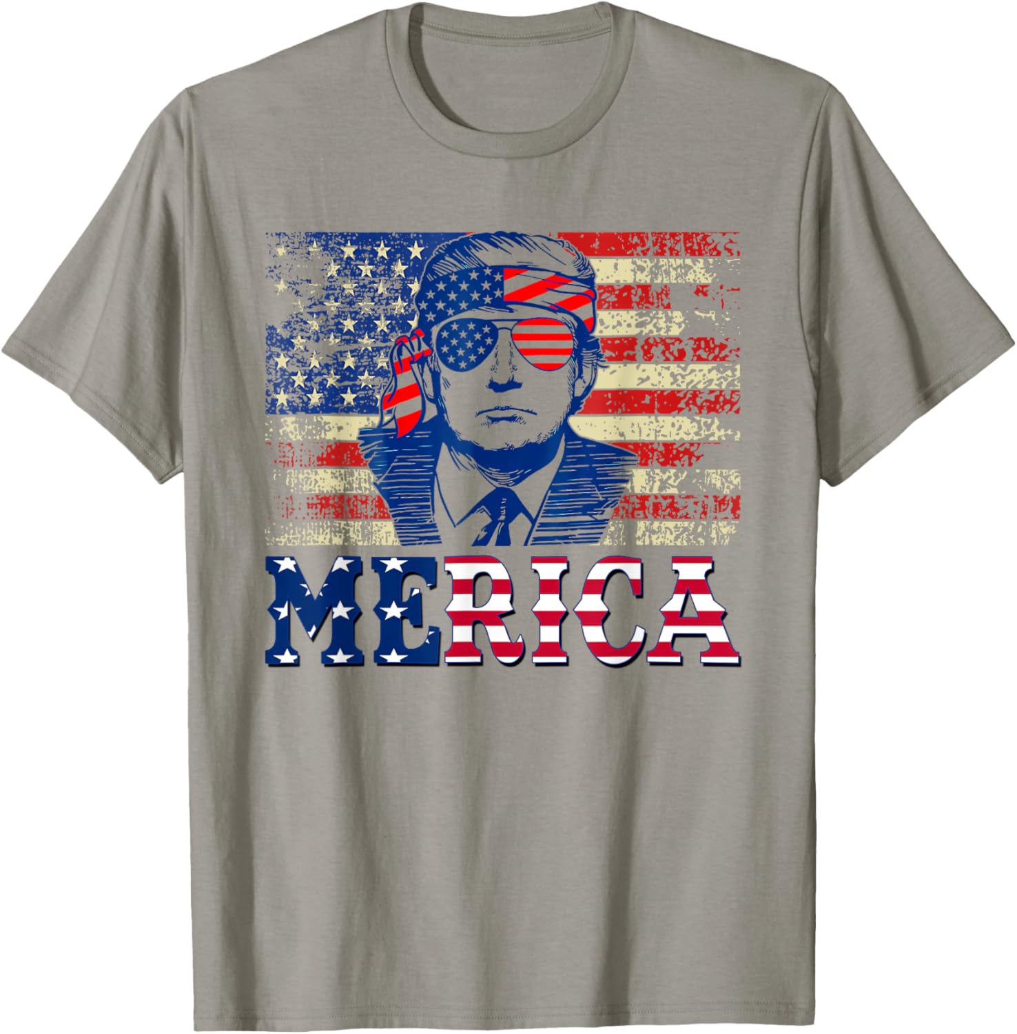 Trump Merica Shirts Fourth 4Th Of July Trump American Flag
