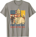 Pope Leo Xiv American Made Papacy Funny American Pope Design
