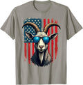 American Flag Goat Sunglasses Farmer