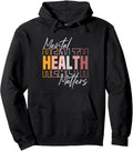 Mental Health Matters Awareness Month Retro Vintage Pullover Hoodie