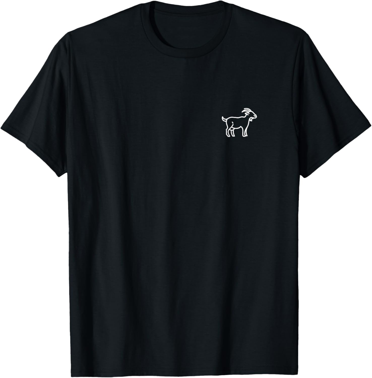 The Pocket Patch Badge Apparel Co Goat Animal Badge Patch Line Art Icon Outline Gift
