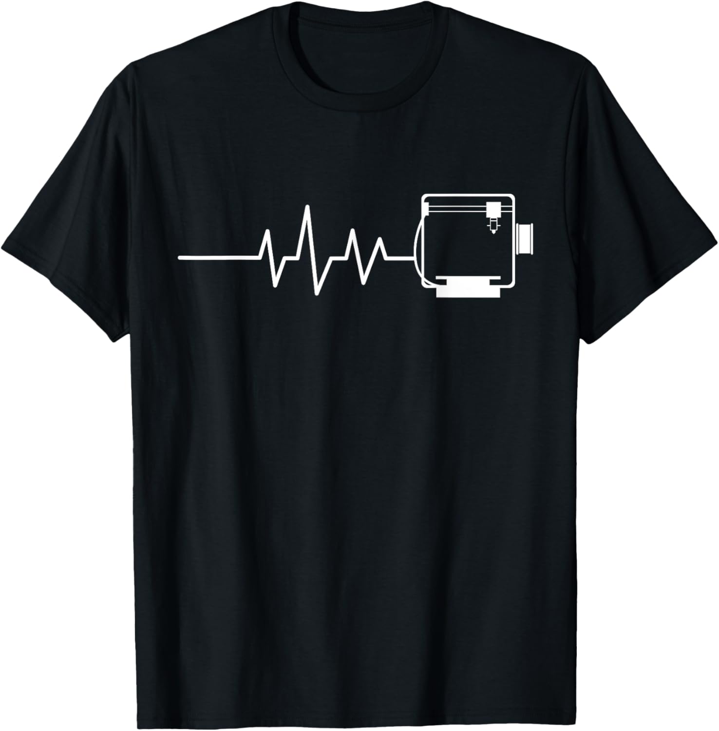 Heartbeat Heart Line Heart Rate 3D Printing Printer