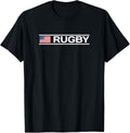 Rugby Text With Usa Flag